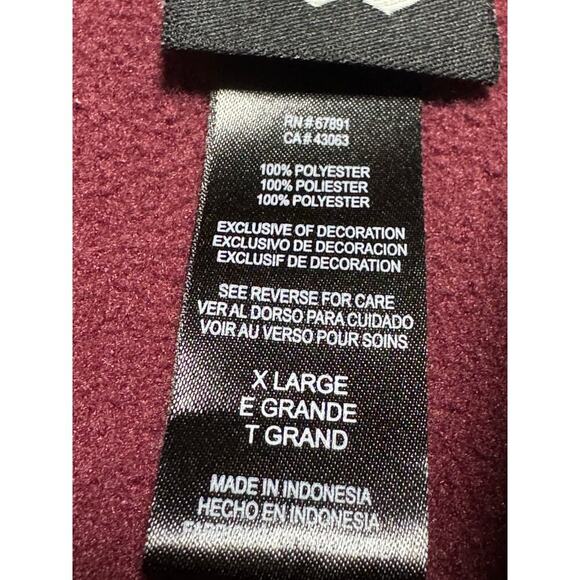 VINTAGE GEN 2 Virginia Tech Mens, size XL; Full zip jacket/sweatshirt, Hokies - Picture 11 of 14